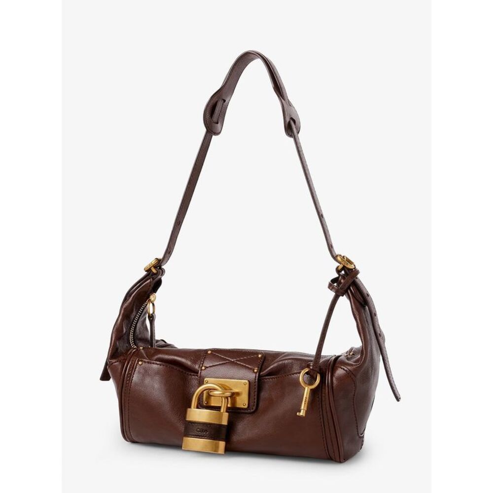 Chloe' Women Paddington Leather Shoulder Bag - Picture 3 of 5